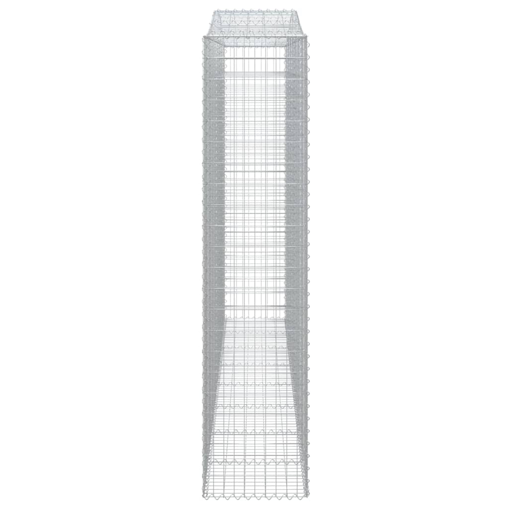 Cestas De Gaviones 4 Uds Forma De Arco Hierro 400x50x220/240 Cm_4