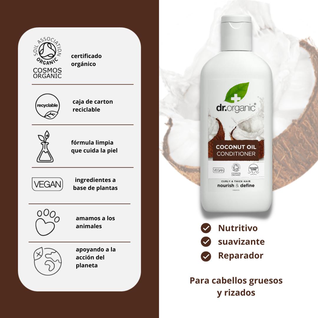 Condicionador de Óleo de Coco Dr. Organic 265ml