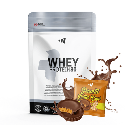 Whey Protein80 - 500g - Peanut Butter Cups - Aumenta La Masa Muscular - Masmusculo_0