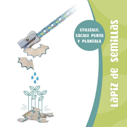 Lápis de Semente Plantável