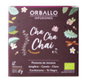 Infusão orgânica de cha cha chai 12 pirâmides