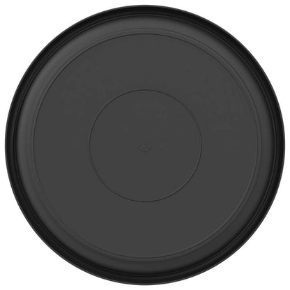 Bandeja Redonda Para Flores 24 Uds. Negro Ø 27 X 2,5 Cm_5