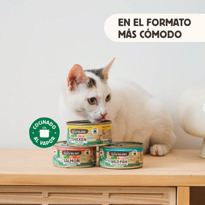 Wild Balance BARF Frango em Lata para Gatos 120g