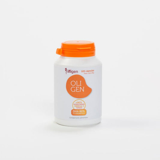 Oligen Dha 80% Ifigen 120 Cápsulas
