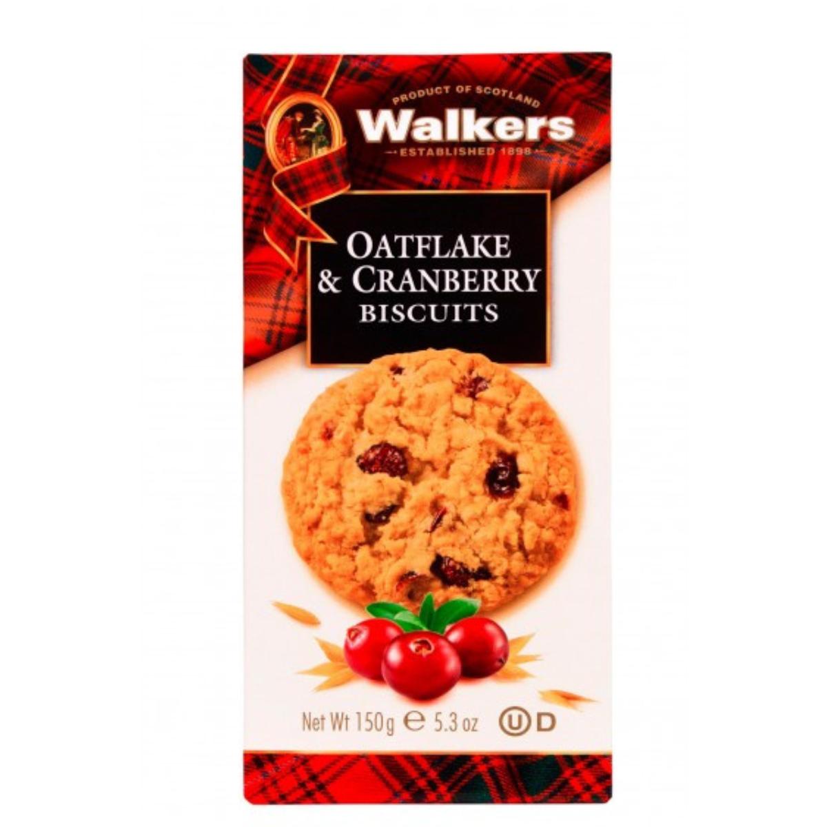 Walkers Bolachas de aveia e mirtilo 150g