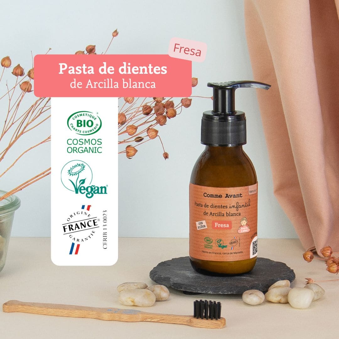 Pasta De Dientes Infantil De Fresa_2