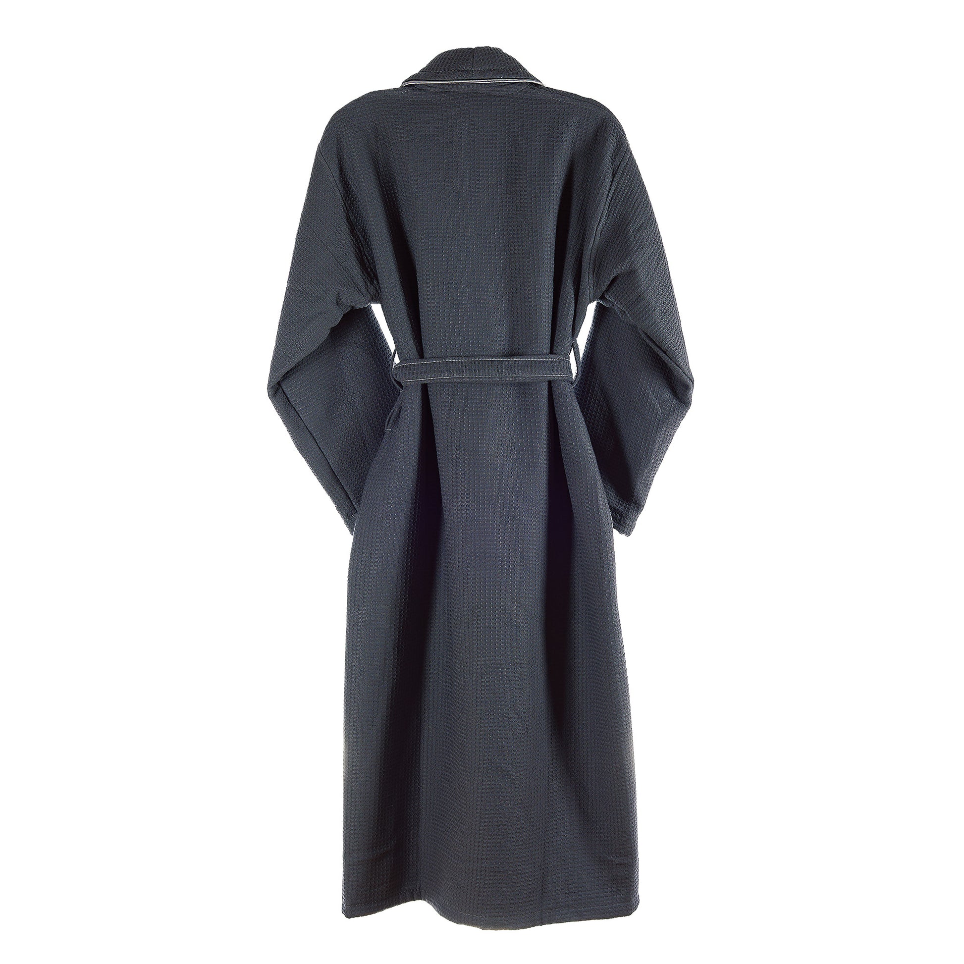 Albornoz L/xl 360 Gr/m2 Nido De Abeja 100% Algodón Gris