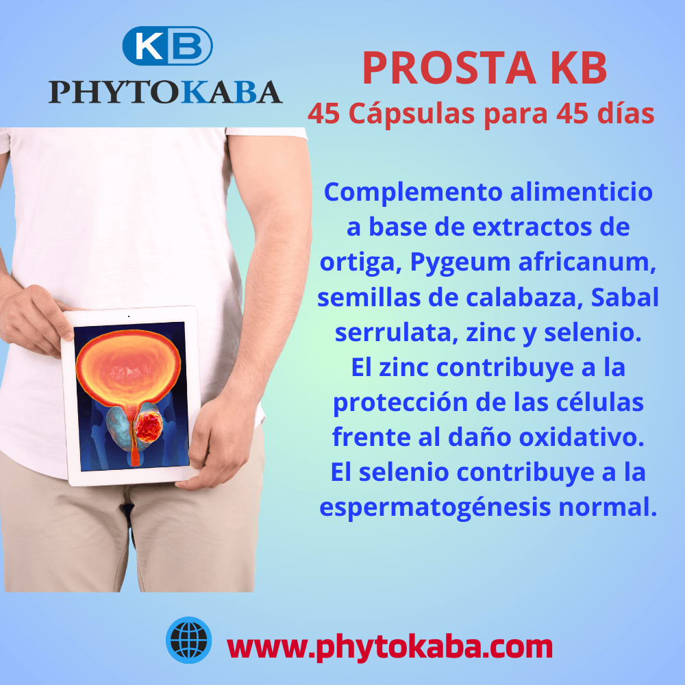 Prosta Kb 45 Cápsulas A Base De Pygeum Africano_1
