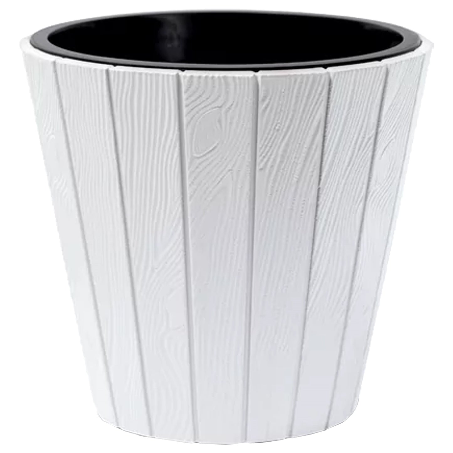 Maceta Woode 54l., Dimensiones (mm) 488x488x457, Color Blanco_0