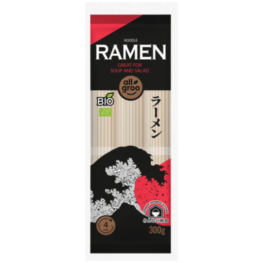 Noodles de Trigo Biológico, Ramen Allgroo 300g