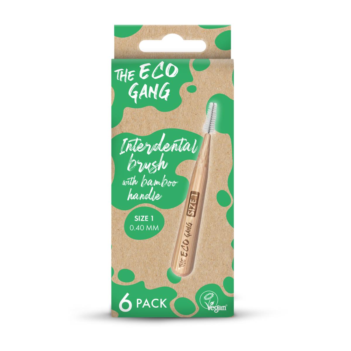 Escova Interdental em Bambu nº 1 - The Eco Gang 0,4 mm