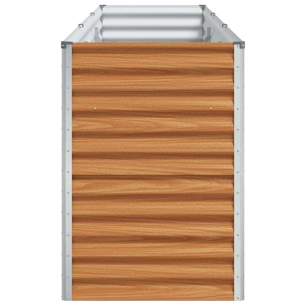 Arriate Elevado Marrón Claro 290 X 50 X 68 Cm Acero Galvanizado_5