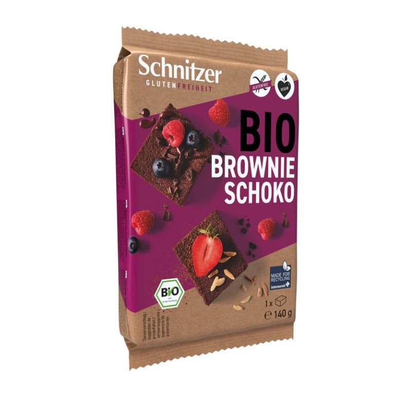 Brownie de chocolate negro S/G Schnitzer 140g