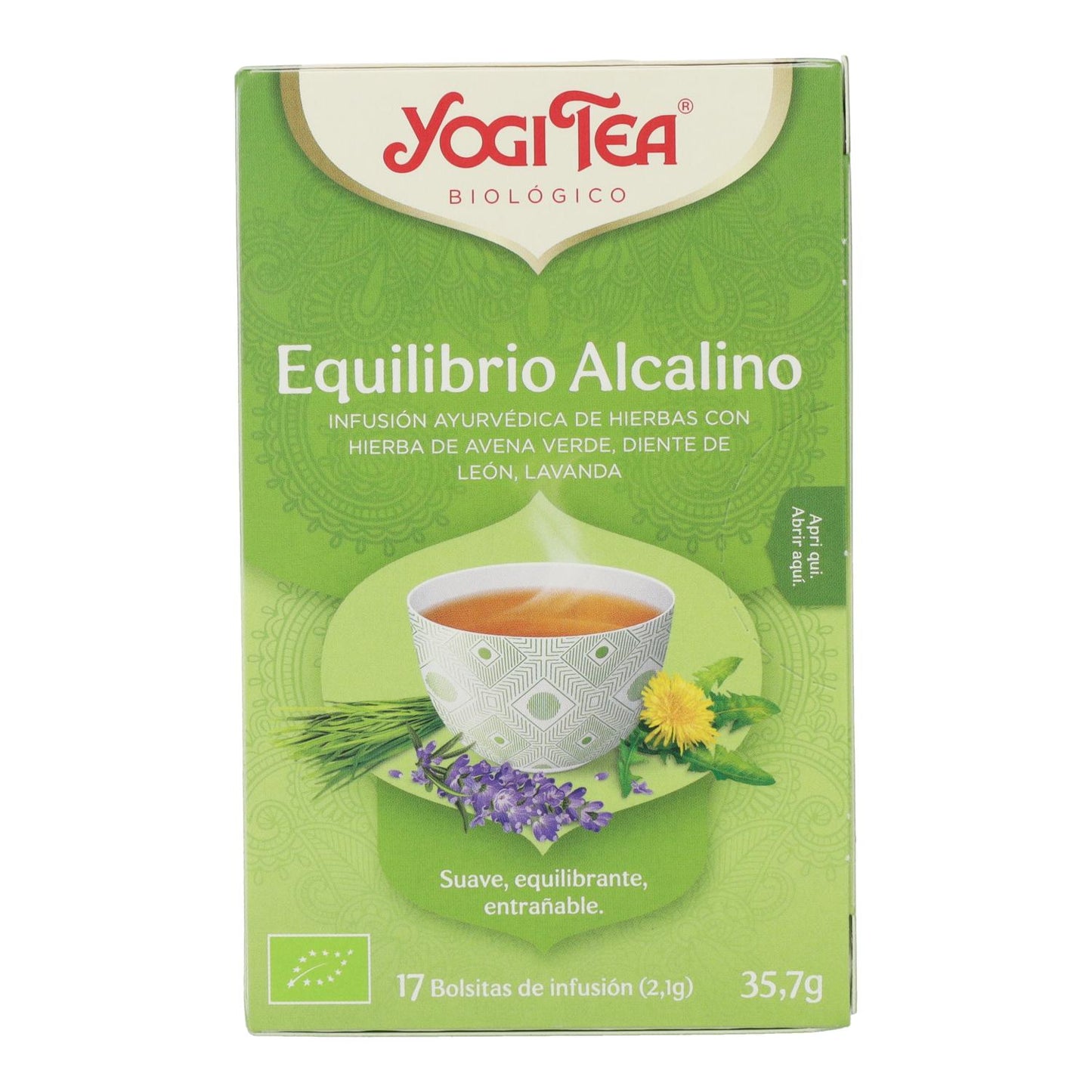 Yogi Tea BIO Alkaline Balance, 17 saquetas de chá