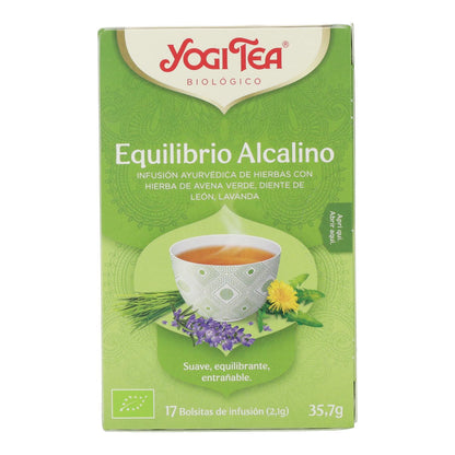 Yogi Tea BIO Alkaline Balance, 17 saquetas de chá