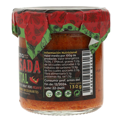 Sobrasada vegan picante de guimarana 130 g