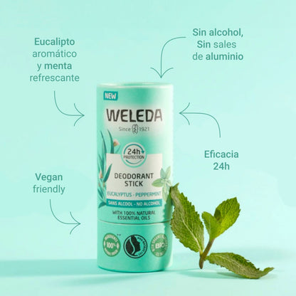 Desodorizante em stick WELEDA Eucalipto 50 g