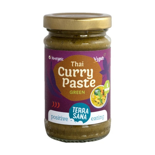 Pasta de Caril Verde Tailandês Terrasana 120g