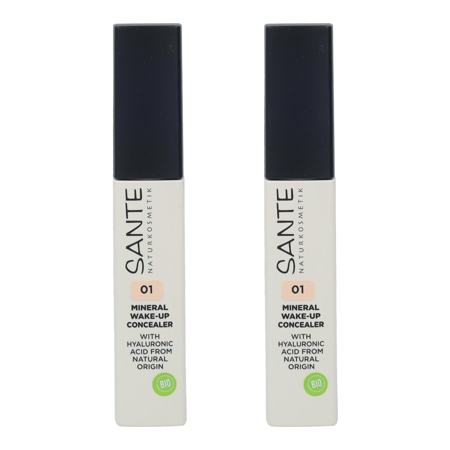 Pack x2 Corretor Mineral Wake-Up 01 Neutro Marfim Sante 8 ml