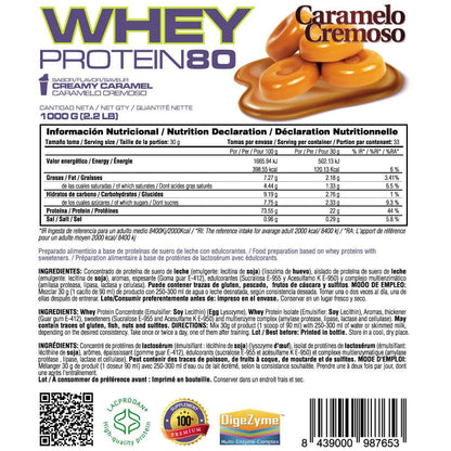 Whey Protein80 - 1kg - Caramelo Cremoso - Aumenta La Masa Muscular - Masmusculo_5