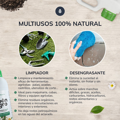 Sabão Preto de Potássio 5 L Planeta Huerto