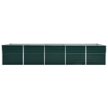 Arriate De Acero Galvanizado Verde 400x80x45 Cm_2