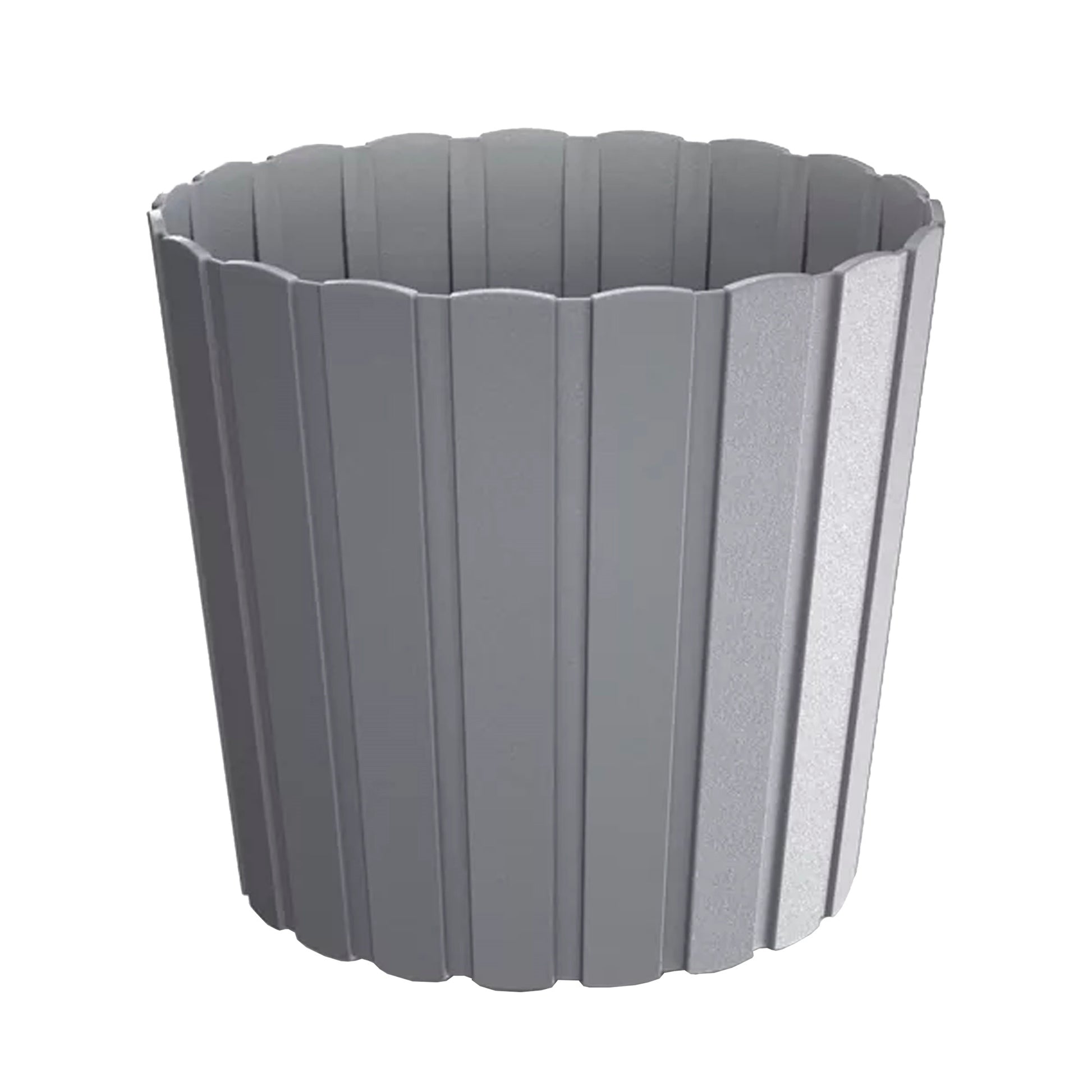 Maceta Boardee Basic 3,9l., Dimensiones (mm) 199x199x179, Color Gris Piedra