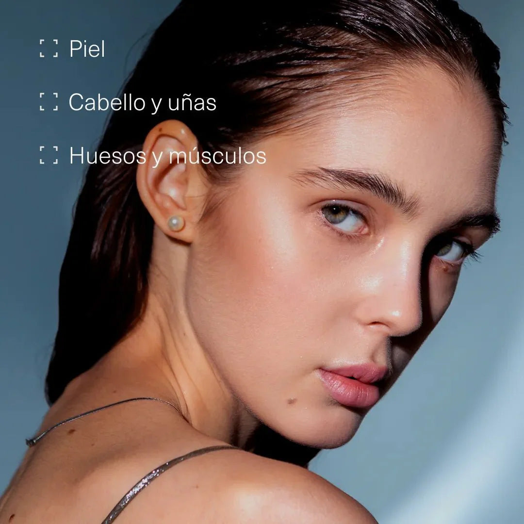 Ácido hialurónico + colagénio, vitamina C, biotina, zinco, selénio Aldous BIO 120 cápsulas XL