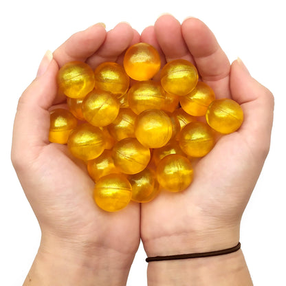 Pack Regalo 12 Perlas Baño En Forma De Bola - Con Aceite De Soja - Hidrata, Suaviza Y Perfuma La Piel - Aroma Madreselva_1