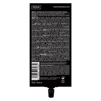 Máscara Peel Off de Limpeza Profunda Iroha Nature 18g
