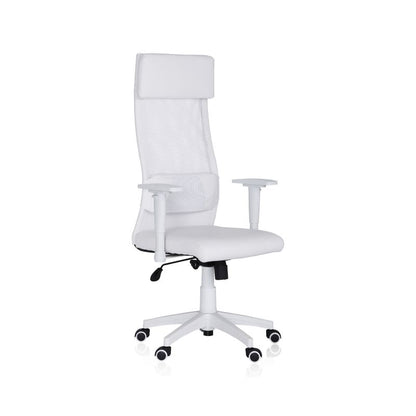 Silla De Oficina Airflow Símil, Blanco, 65 X 120a128 X 65cm_0