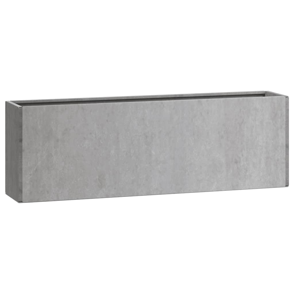 Jardineras De Pared 2 Uds Acero Corten Oxidado 53x10x17 Cm_3