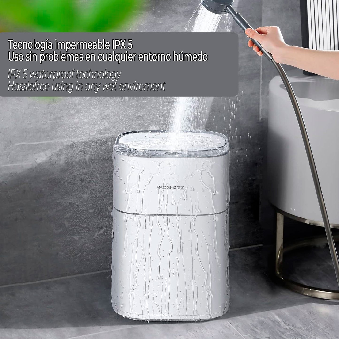 Cubo De Basura Inteligente Con Sensor De Apertura Y Absorción De Aire 16 L_5