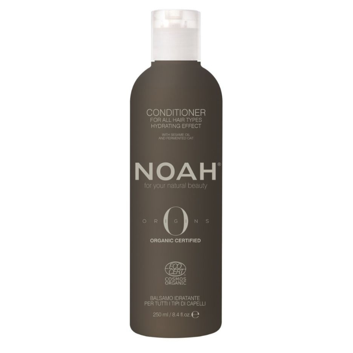 Condicionador hidratante orgânico Cosmos Noah 250 ml