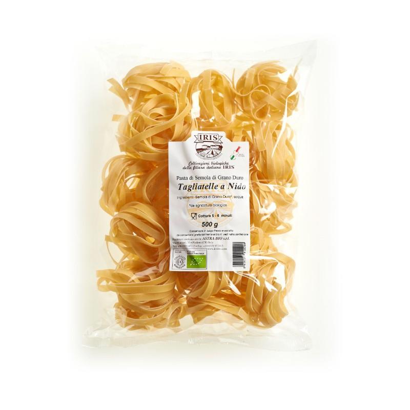 Tagliatelle ninhos de trigo duro Iris 500g