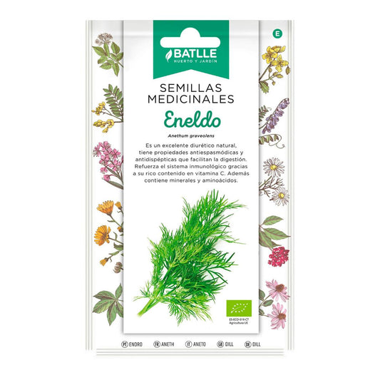 Sementes medicinais biológicas de Eneldo Batlle