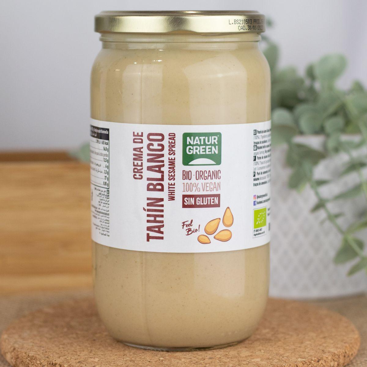 Creme de Tahini Branco sem glúten Naturgreen