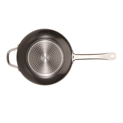 Wok 28x8.0cm Aluminio Prensado Inducción C/t Profesional Chef_2