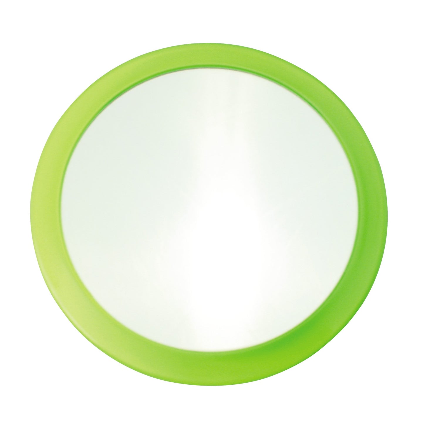 Espejo De Aumento X3 Msv De Metal Con Ventosa Ø15 Cm En Color Verde_0