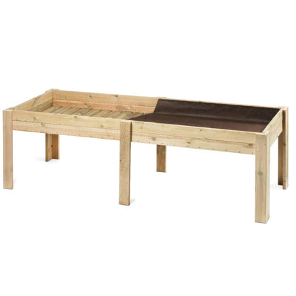 Jardim urbano de madeira Maderland