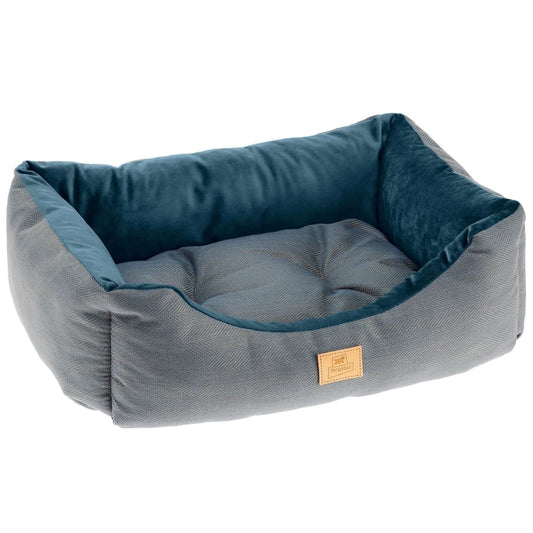 Ferplast Cama Para Perros Y Gatos Chester 80 Azul / Vetonek_0