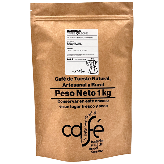 Cafe Sin Intermediarios Café Nicaragua Caricias Molido Italiana (moka) 1 Kg_0