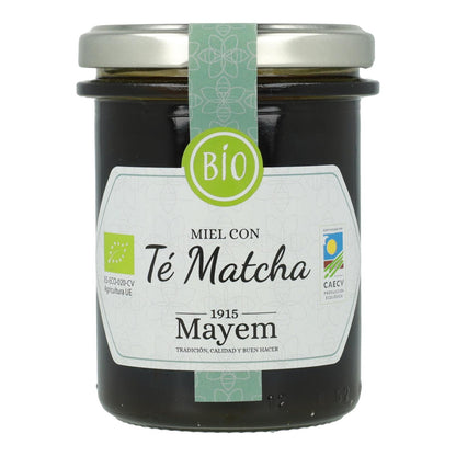 Mel Matcha Biológico Mayem com Chá 275g