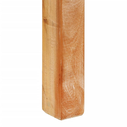 Mesa Alta De Bar Madera Maciza Reciclada 112x55x108 Cm_4