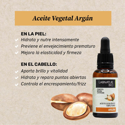 Aceite de Argán 100% Puro | Vitamina E y Ácidos Grasos | Hidratación y Nutrición Intensa | Piel y Cabello_1