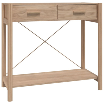 Mesa Consola De Madera Contrachapada 82x38x75 Cm_0