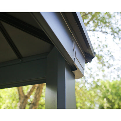 Gazebo sombreado Dallas 360x843 cm 