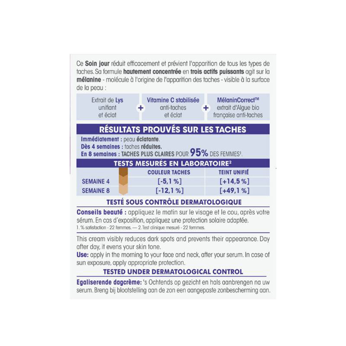 LUMI'LYS [C] CREME DE DIA ANTI-MANCHAS EXPERT, SO'BIO, 50 ml
