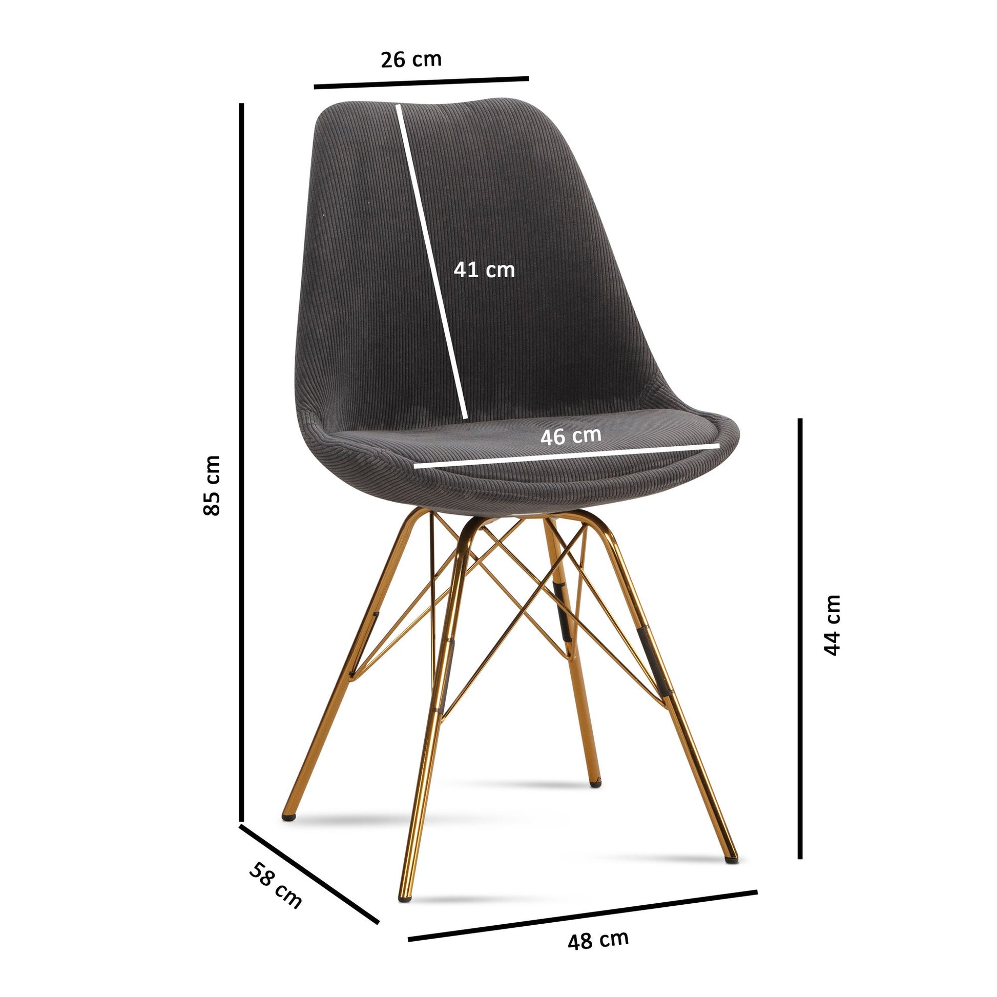 Silla De Comedor Ligera Y Atemporal, Modelo Wl7.140_3