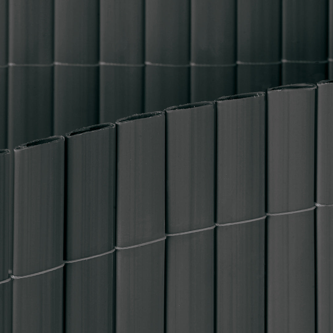 Cañizo Pvc Superior D/c Antracita - Alta Calidad Y Durabilidad 2x3 M / Multicolor_1